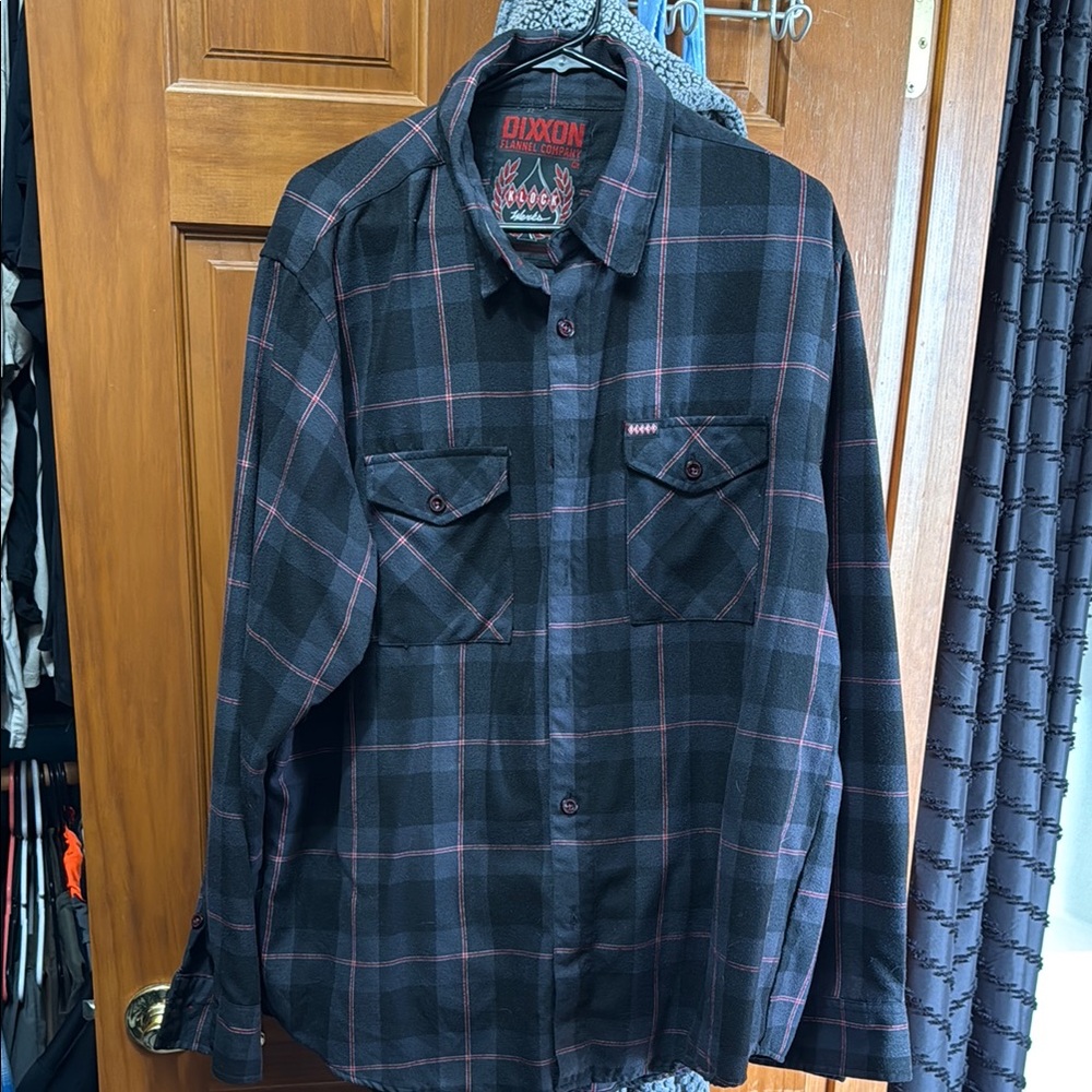 DIXXON Black and Red Klock Wekrs Flannel XL OG Style